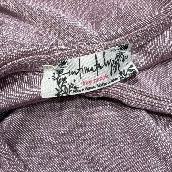 Free People Intimately Call Me Later Long Sleeve Mini Dress - Picture 4 of 9